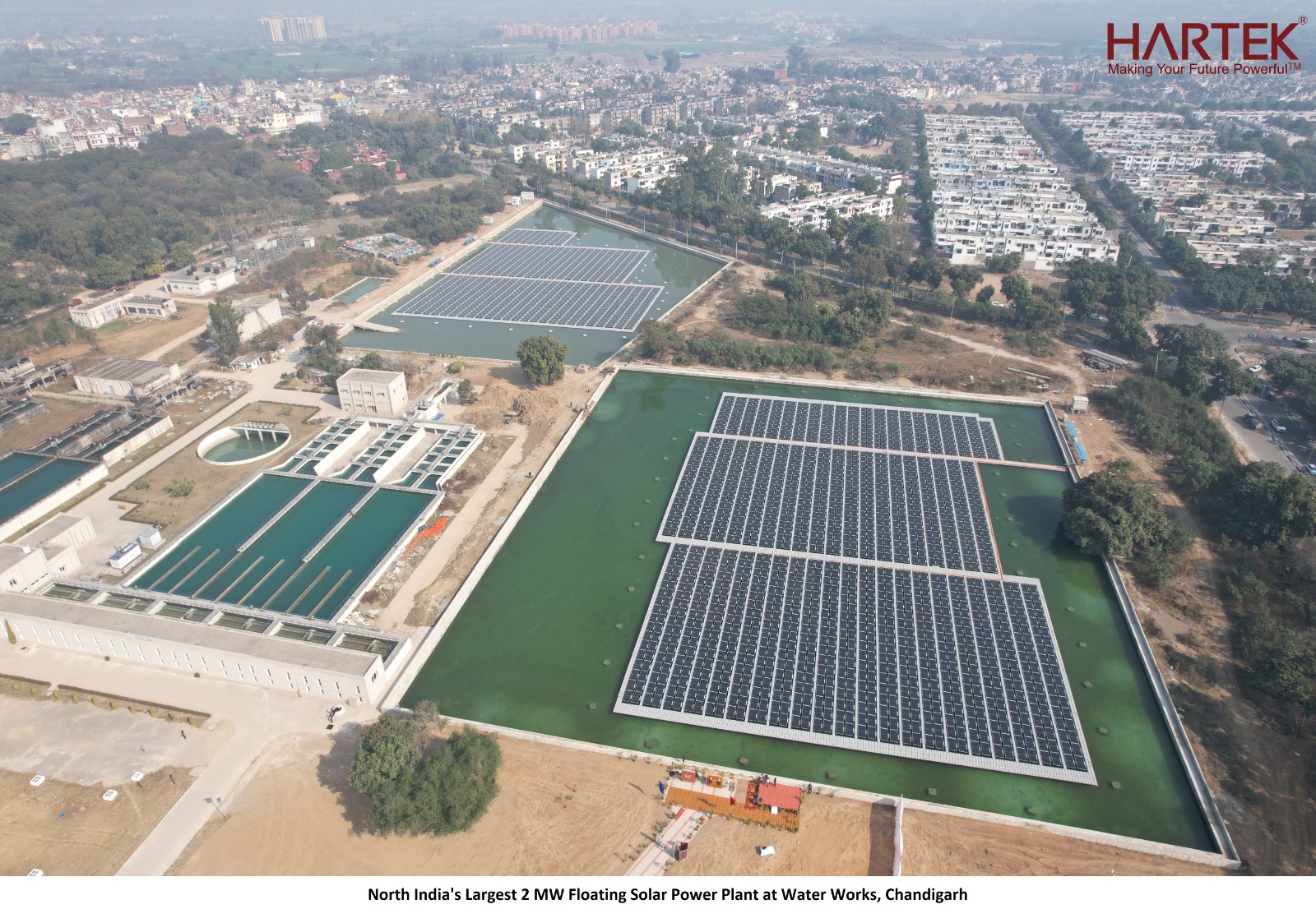 Hartek Solar bags 22 MW floating solar project from SJVN Green
