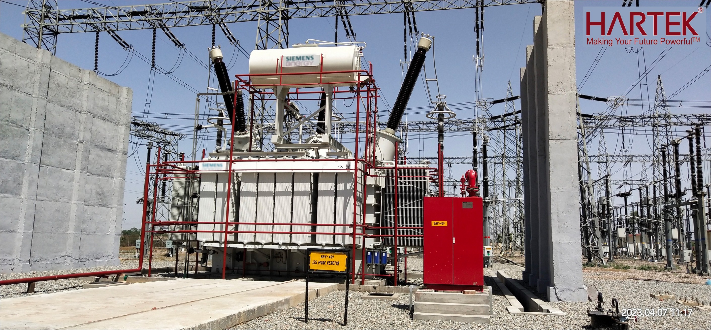 Hartek Power commissions 400kV reactor at PSTCL substation in Dhuri, Punjab