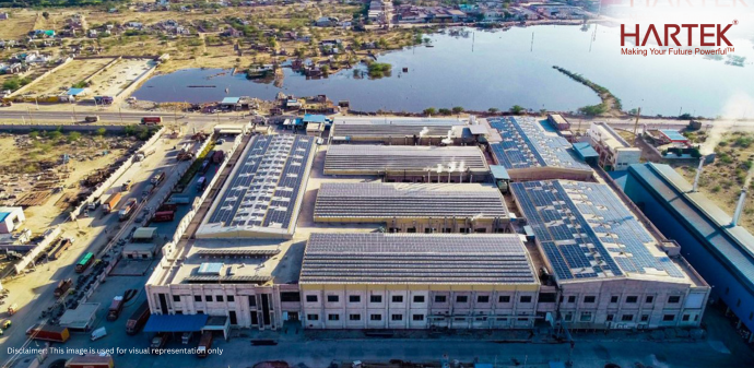 Hartek executes 2 MW Rooftop Solar Project for SML ISUZU Ltd.