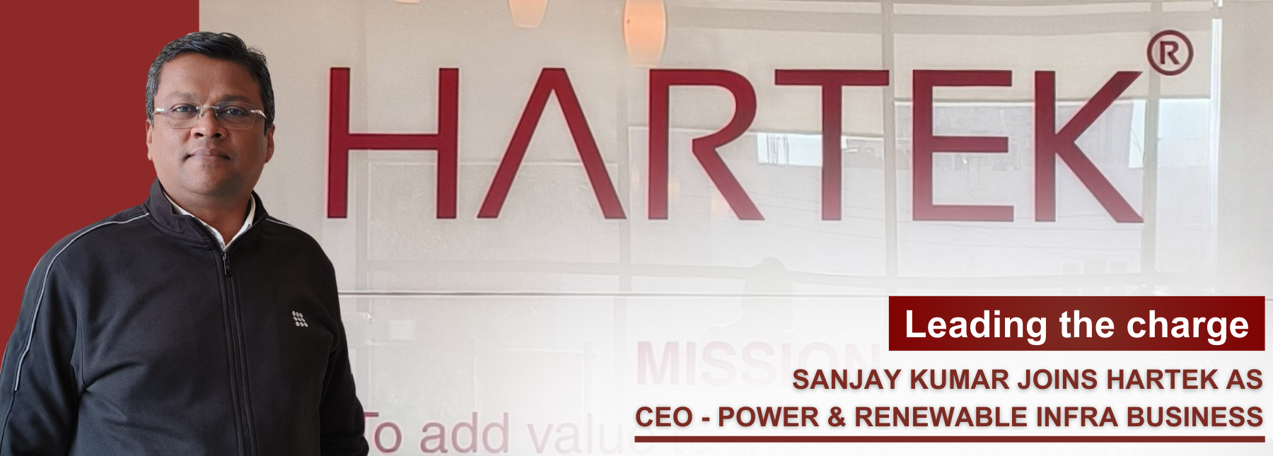 Hartek Group Appoints Sanjay Kumar as CEO for Power and Renewable Infra Business
