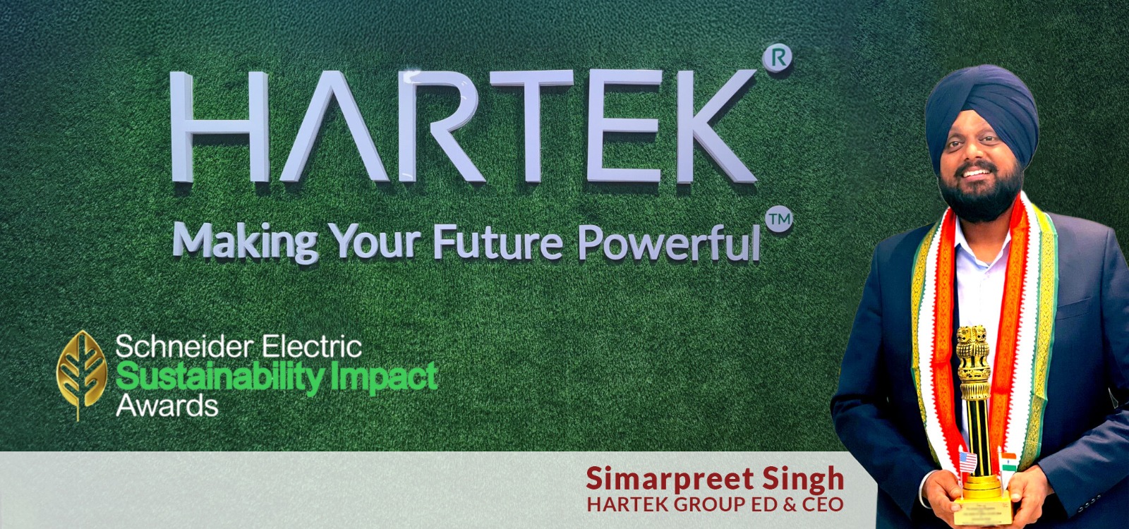 Hartek Wins Sustainability Impact Award