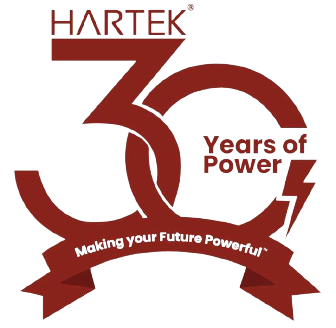 Hartek India 30 Year Logo