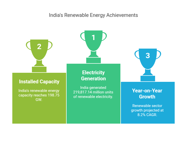 Current Scenario of India's Renewable Energy