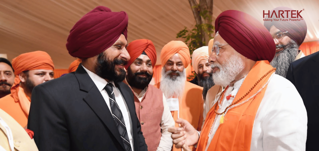 Hartek CMD meets PM Modi