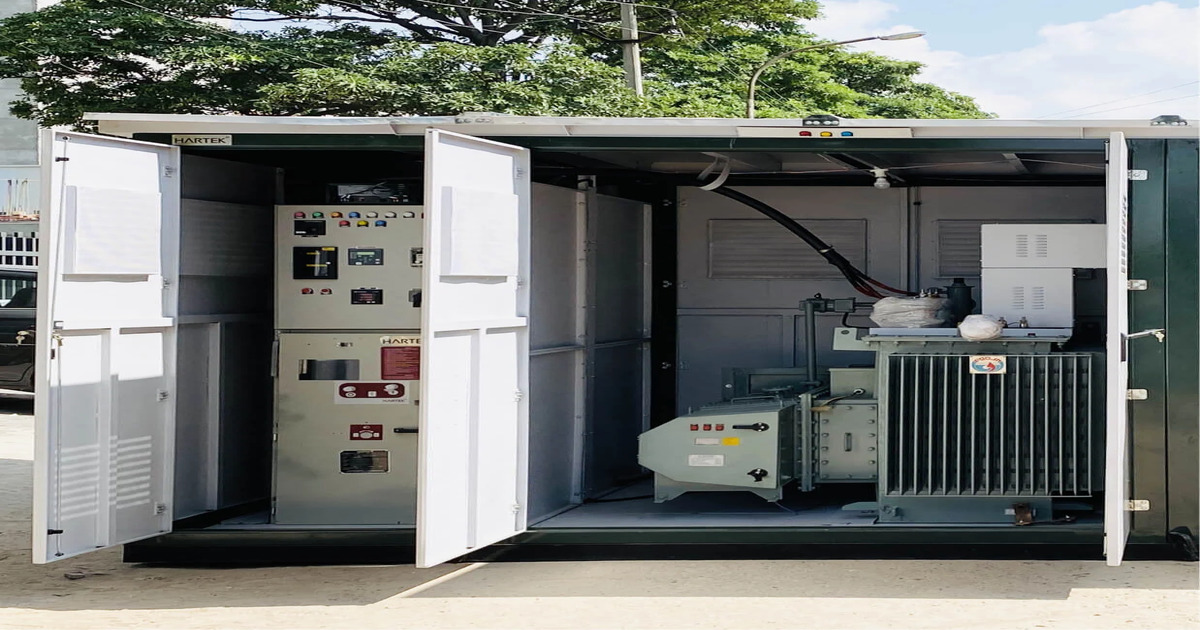 Control and Relay Panel in Substation